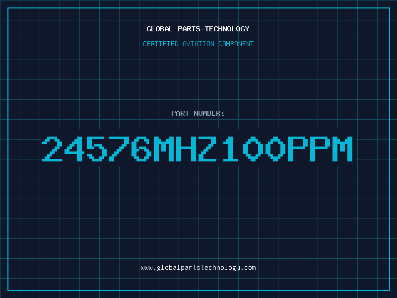 Aviation Part 24576MHZ100PPM