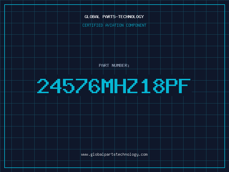 Aviation Part 24576MHZ18PF