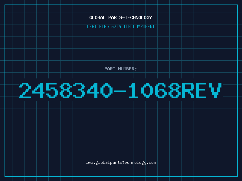Aviation Part 2458340-1068REV