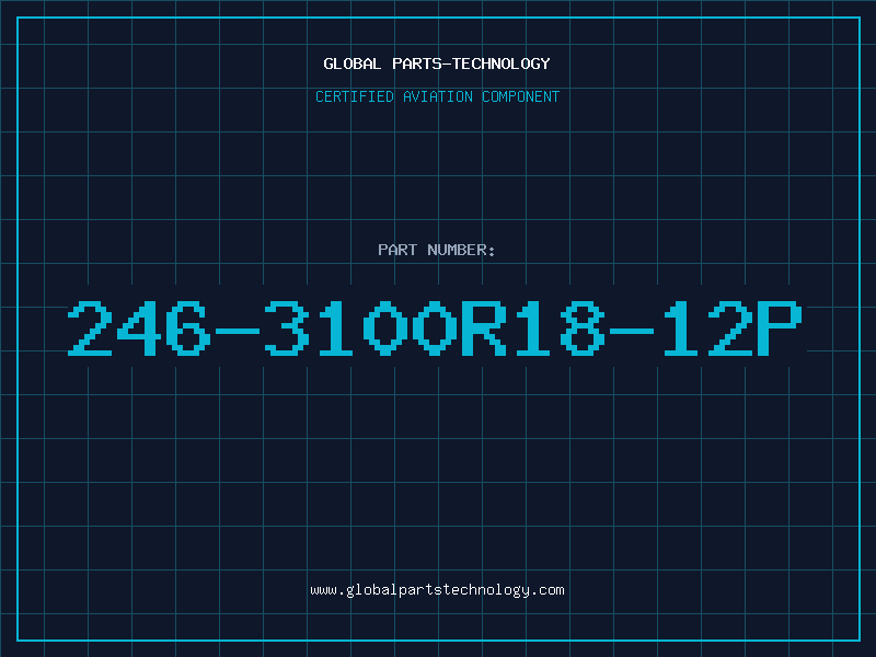 Aviation Part 246-3100R18-12P