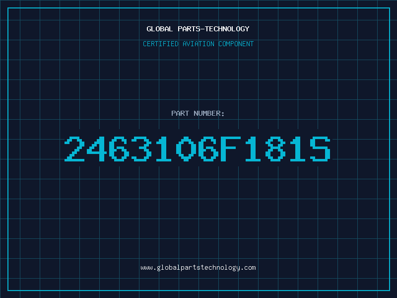 Aviation Part 2463106F181S