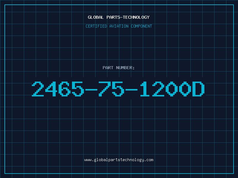 Aviation Part 2465-75-1200D