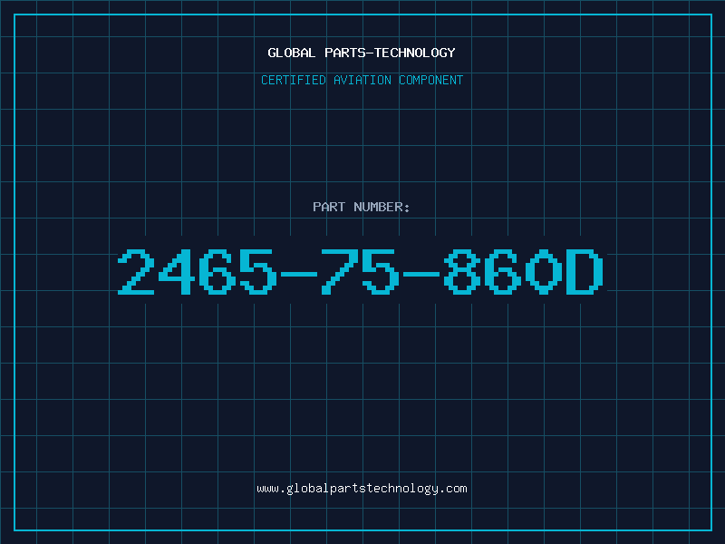 Aviation Part 2465-75-860D
