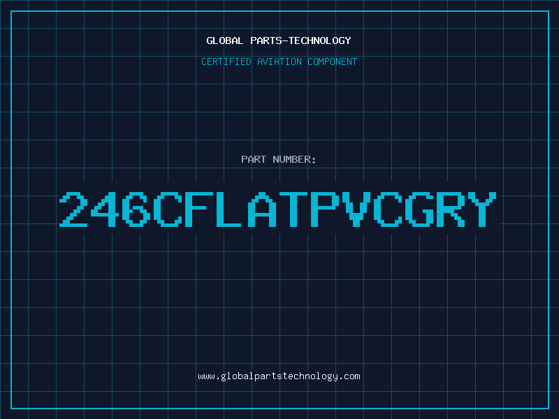 Aviation Part 246CFLATPVCGRY