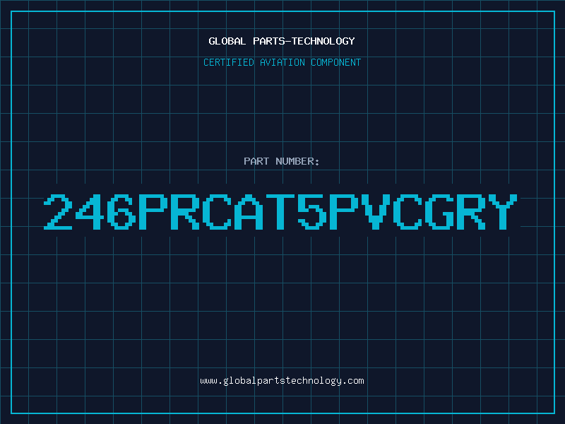 Aviation Part 246PRCAT5PVCGRY