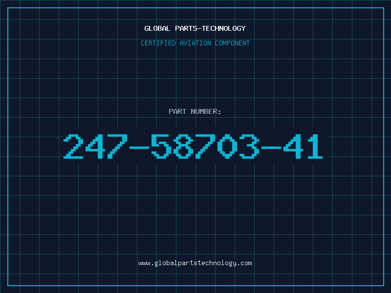 Aviation Part 247-58703-41