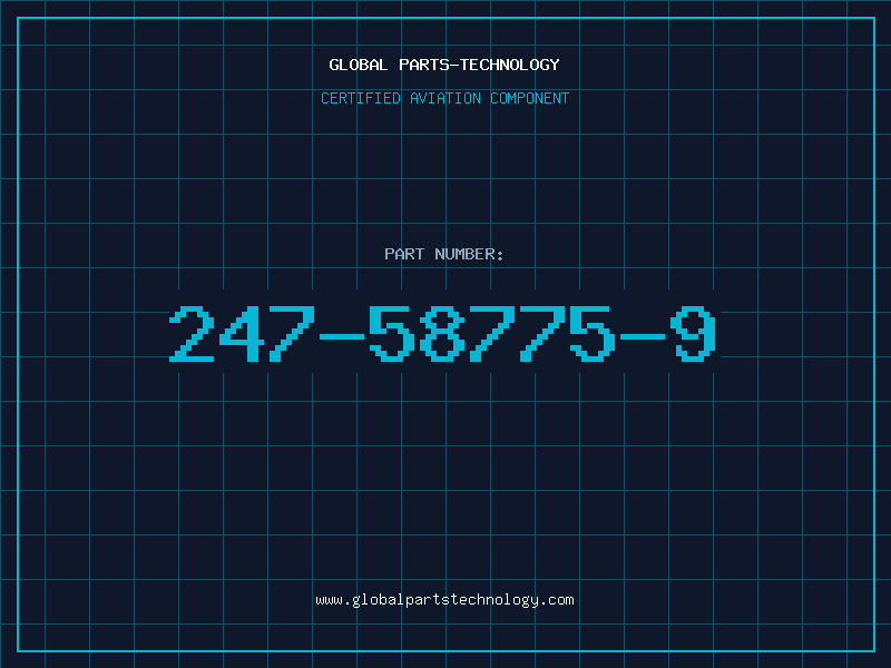 Aviation Part 247-58775-9