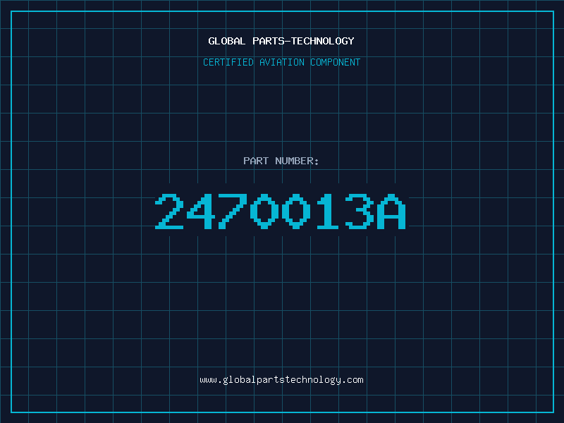 Aviation Part 2470013A