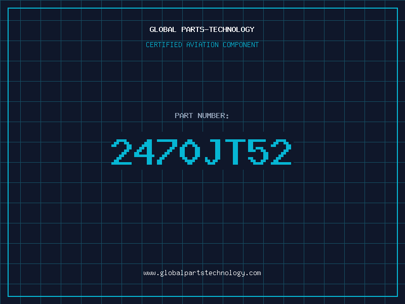 Aviation Part 2470JT52