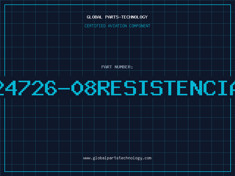 Aviation Part 24726-08RESISTENCIA