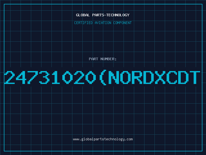 Aviation Part 24731020(NORDXCDT
