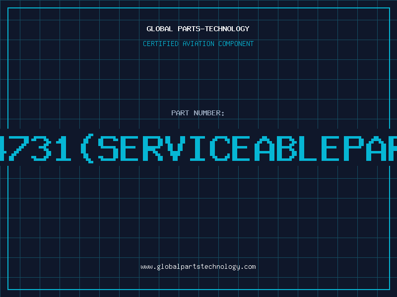 Aviation Part 24731serviceablepart