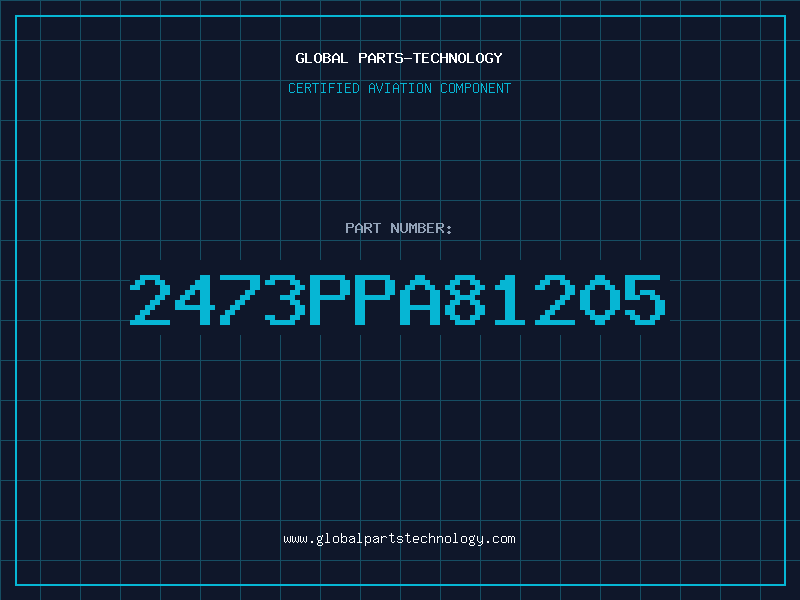 Aviation Part 2473PPA81205