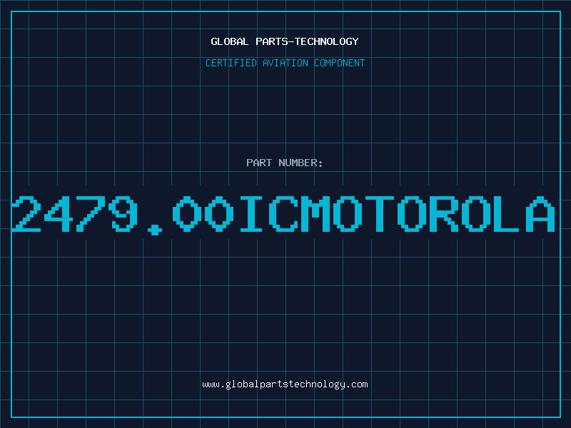 Aviation Part 2479.00ICMOTOROLA