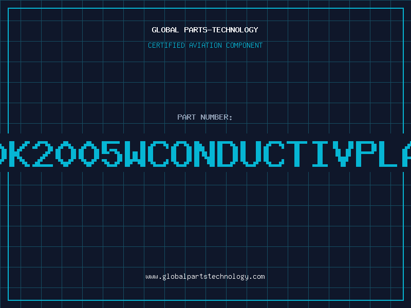 Aviation Part 24810K2005WCONDUCTIVPLASTLO