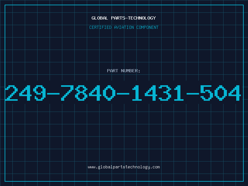 Aviation Part 249-7840-1431-504