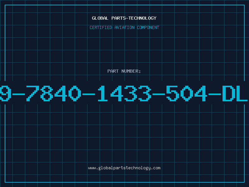 Aviation Part 249-7840-1433-504-DLCO