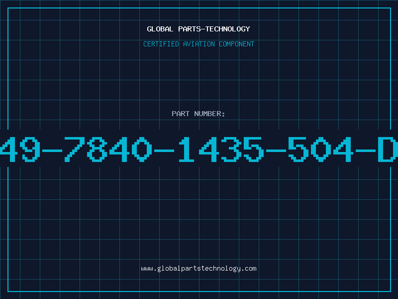Aviation Part 249-7840-1435-504-DL