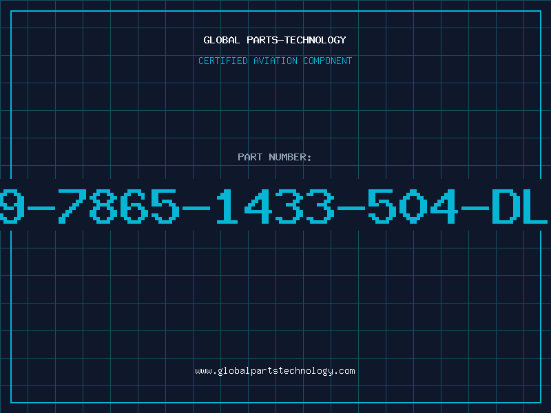Aviation Part 249-7865-1433-504-DLCO