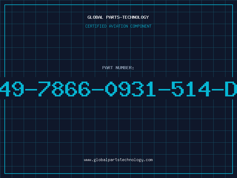 Aviation Part 249-7866-0931-514-DL
