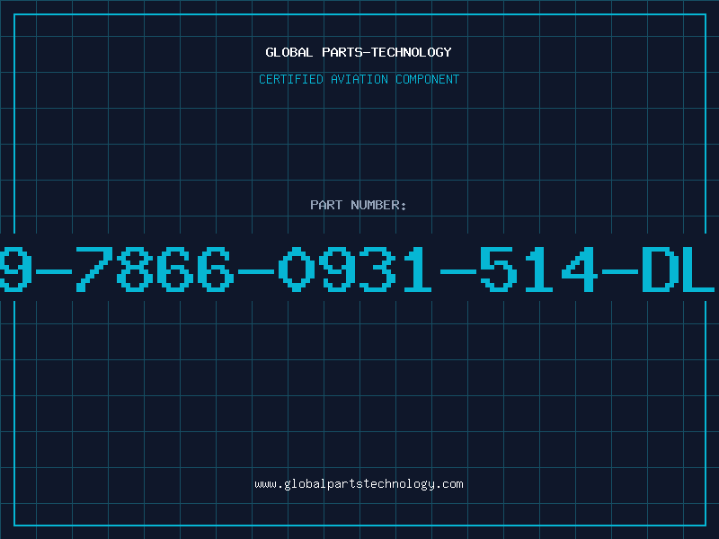 Aviation Part 249-7866-0931-514-DLCO
