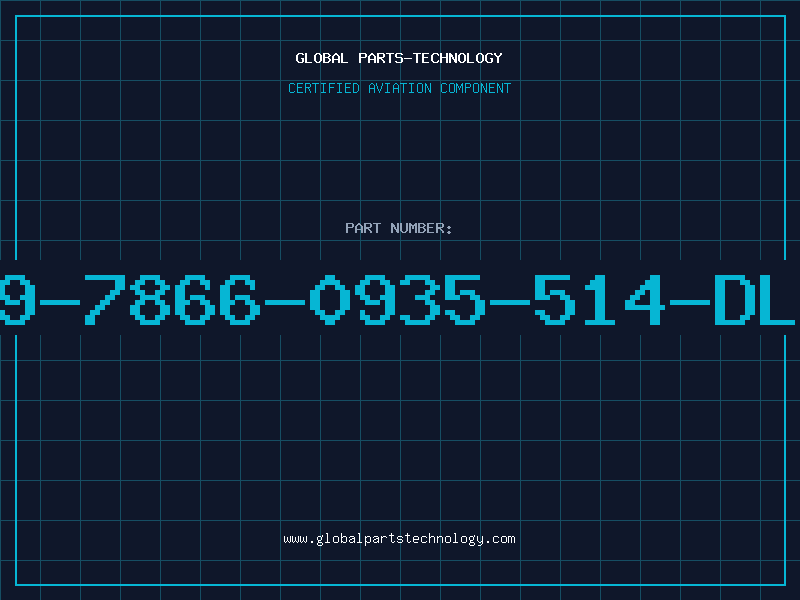 Aviation Part 249-7866-0935-514-DLCO