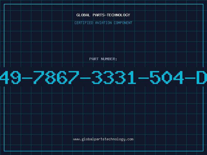 Aviation Part 249-7867-3331-504-DL