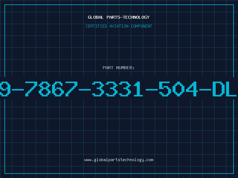 Aviation Part 249-7867-3331-504-DLCO