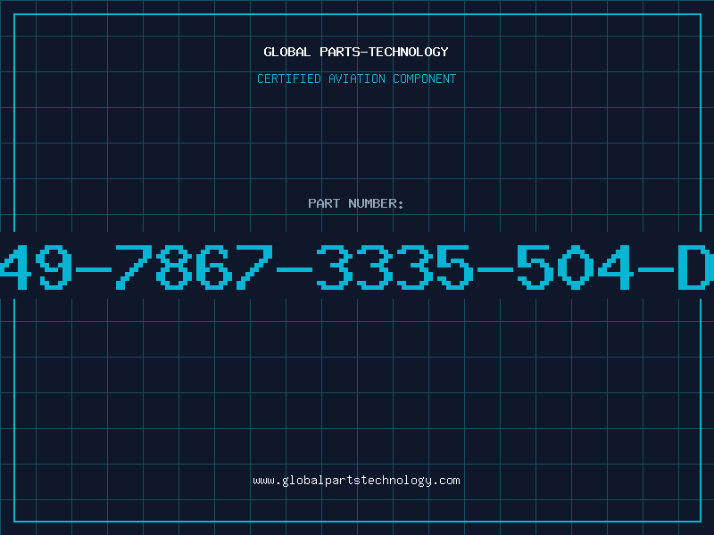 Aviation Part 249-7867-3335-504-DL