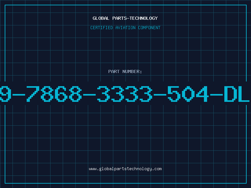 Aviation Part 249-7868-3333-504-DLCO