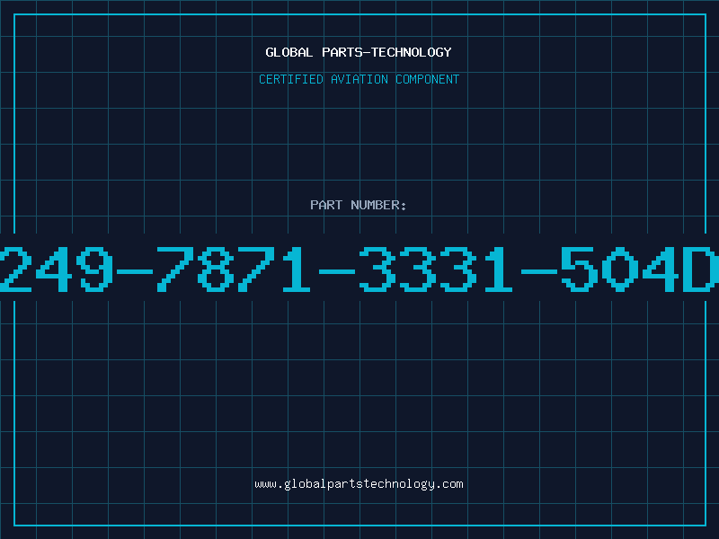 Aviation Part 249-7871-3331-504D