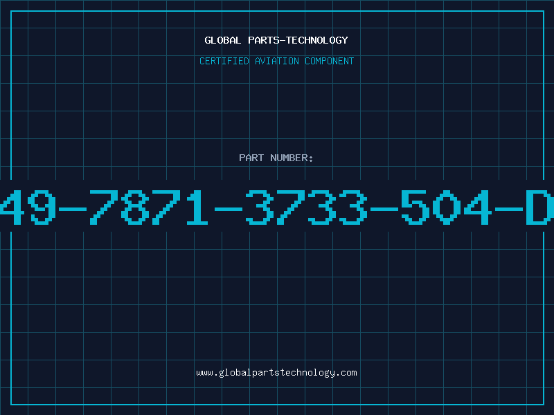 Aviation Part 249-7871-3733-504-DL