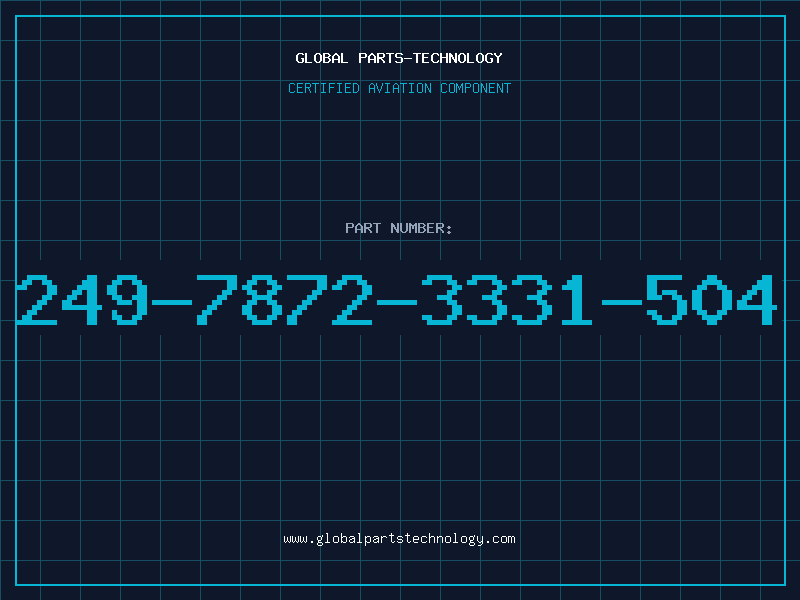 Aviation Part 249-7872-3331-504