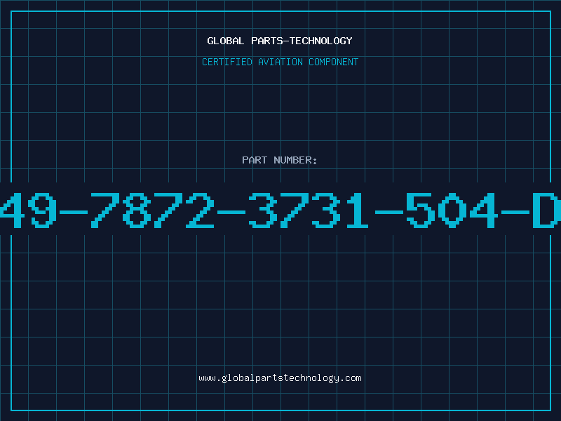 Aviation Part 249-7872-3731-504-DL