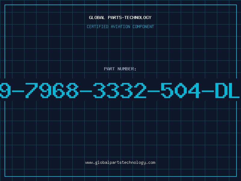 Aviation Part 249-7968-3332-504-DLCO