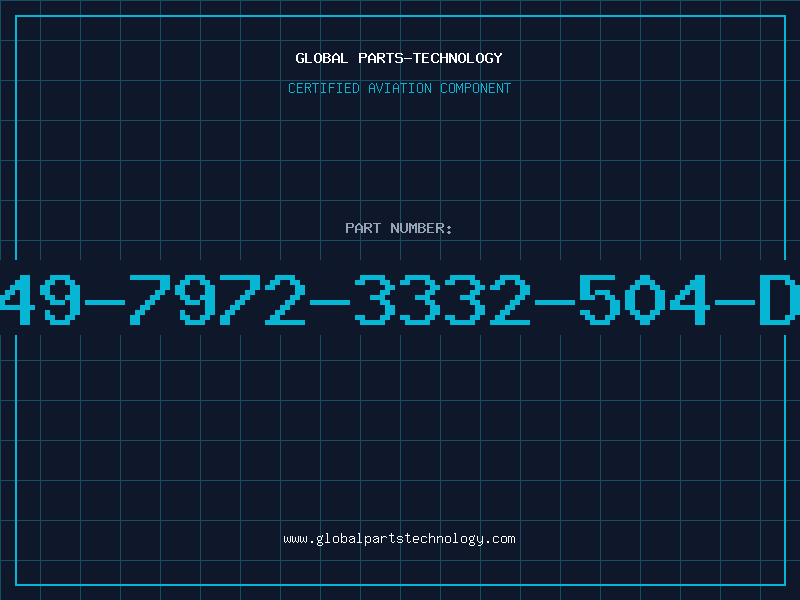 Aviation Part 249-7972-3332-504-DL