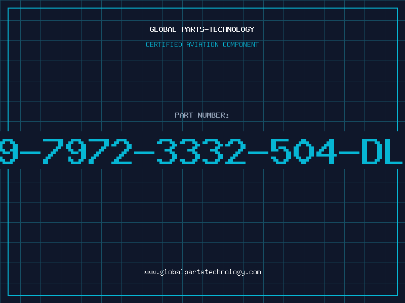 Aviation Part 249-7972-3332-504-DLCO