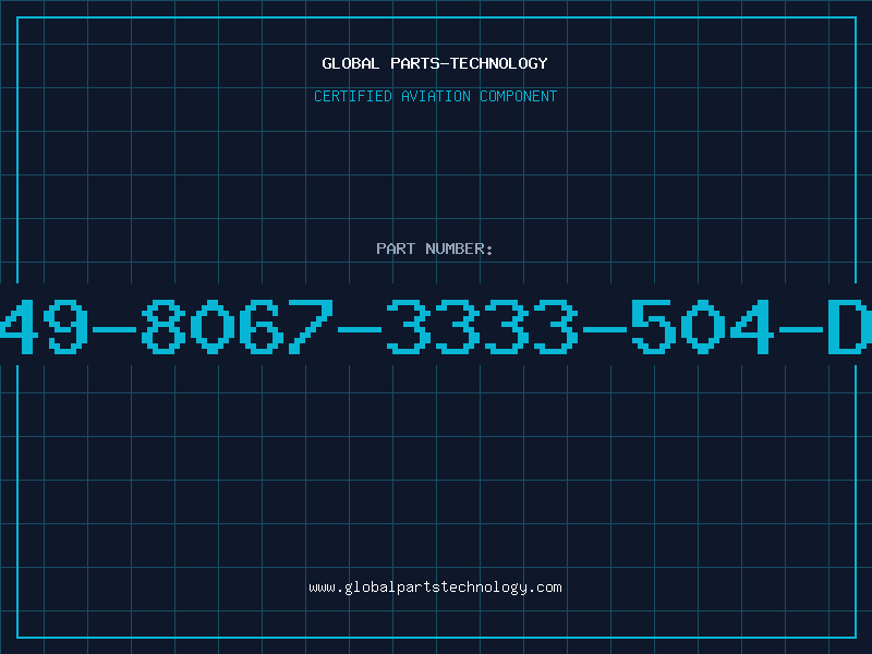 Aviation Part 249-8067-3333-504-DL