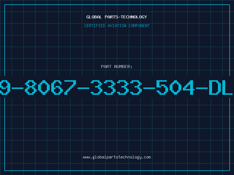Aviation Part 249-8067-3333-504-DLCO