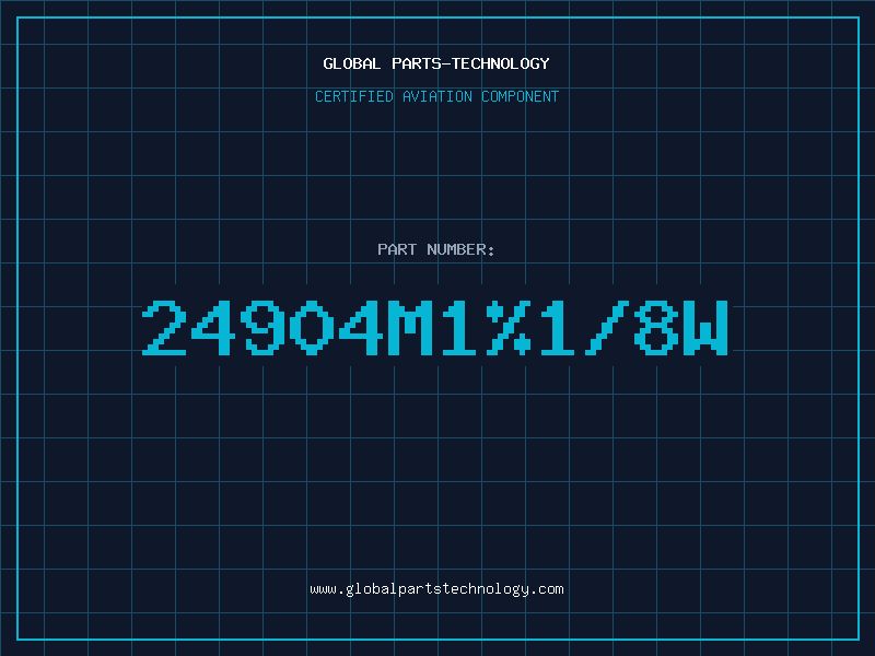 Aviation Part 24904M1%1/8W