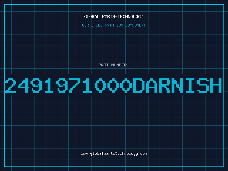 Aviation Part 2491971000DARNISH
