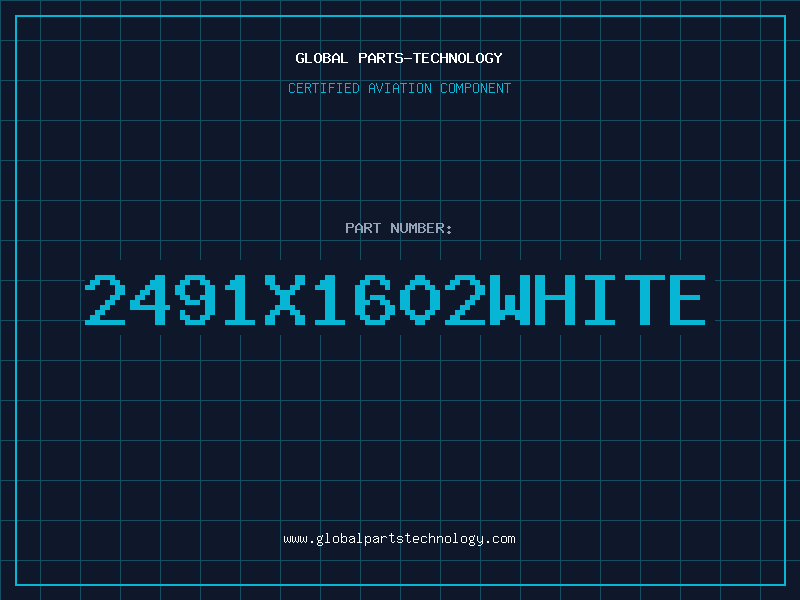 Aviation Part 2491X1602WHITE