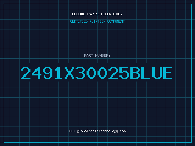 Aviation Part 2491X30025BLUE