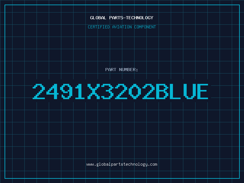 Aviation Part 2491X3202BLUE