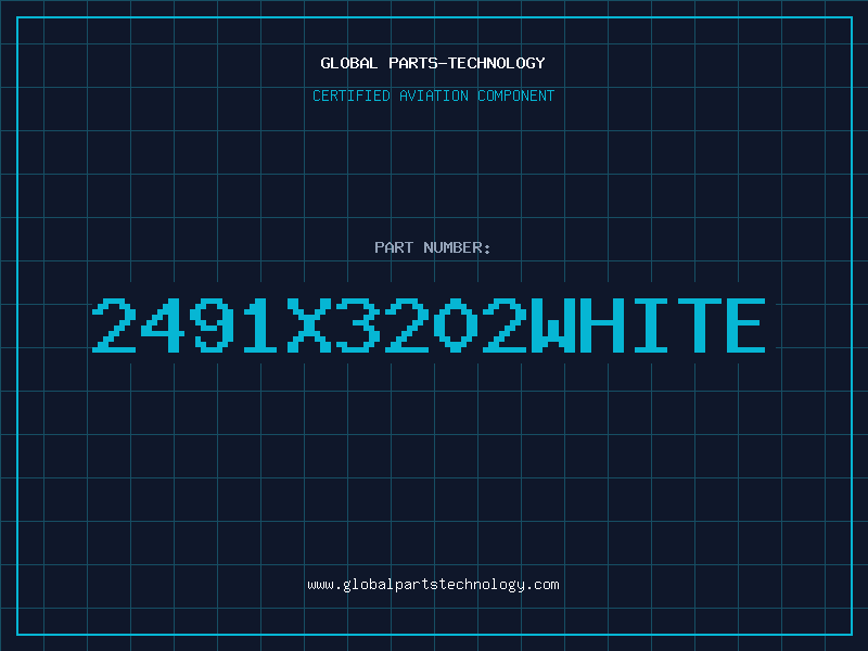 Aviation Part 2491X3202WHITE