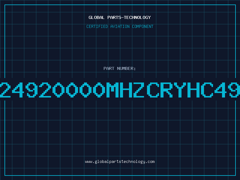 Aviation Part 24920000MHZCRYHC49