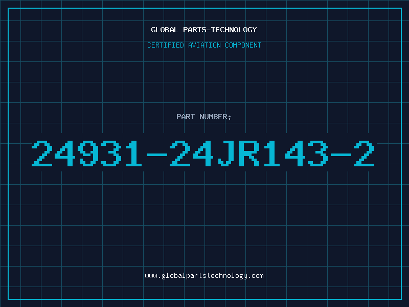 Aviation Part 24931-24JR143-2