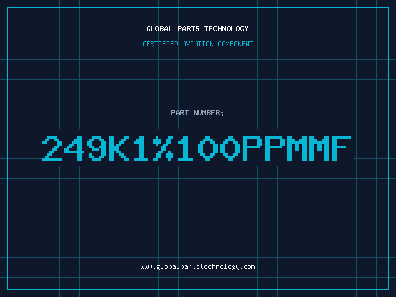 Aviation Part 249K1%100PPMMF