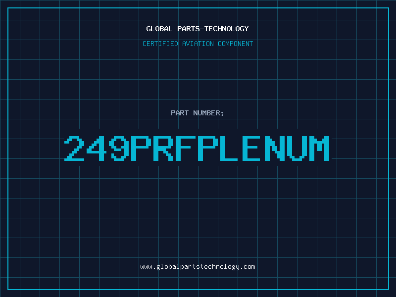 Aviation Part 249PRFPLENUM
