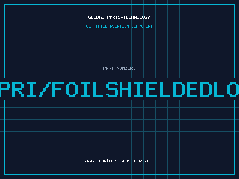Aviation Part 249PRI/FOILSHIELDEDLOCAP